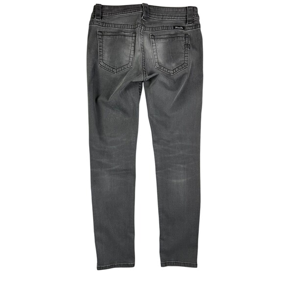 Miss Me Mid-Rise Skinny Jeans  Women's Size 28  Gray Denim  Plain Pocket - Picture 2 of 11